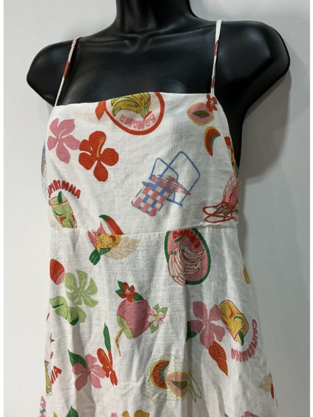 Petal and Pup Else Maxi Dress Summer Vacation Beach Dress M Boho Tropical NEW - Picture 6 of 11